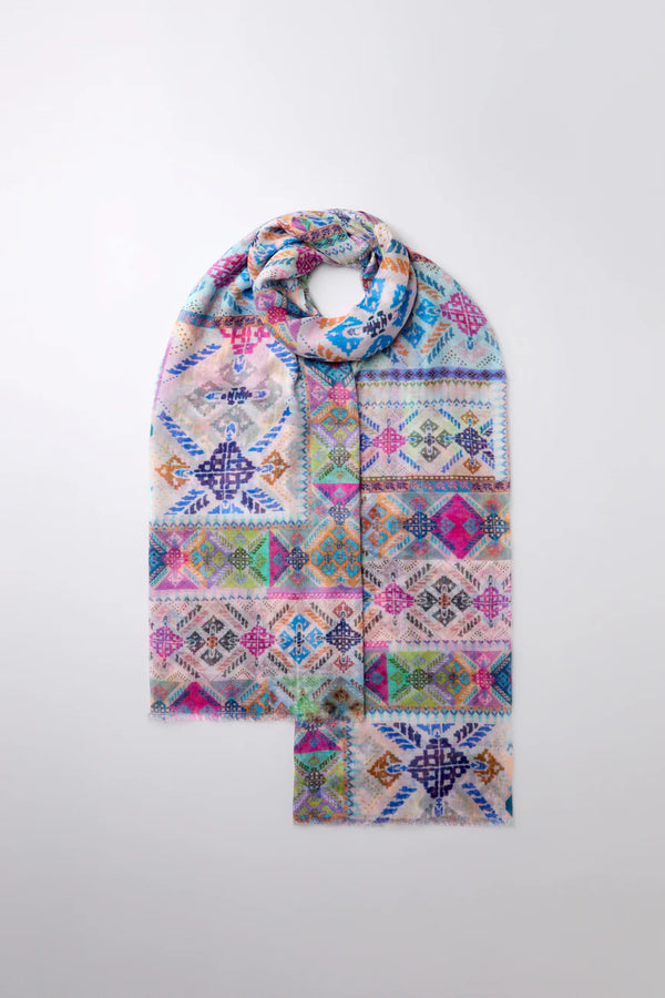 Modern Mosaic Scarf