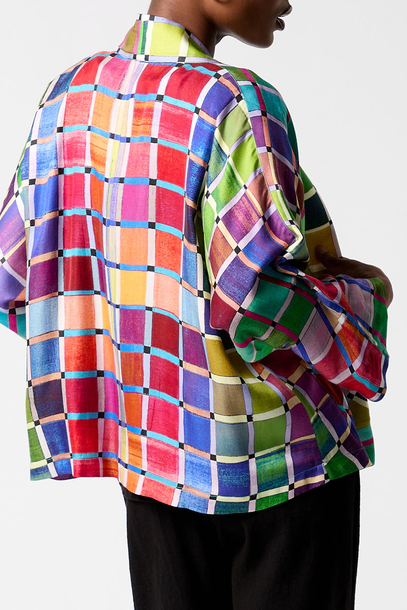 Stained Glass Printed Jacket