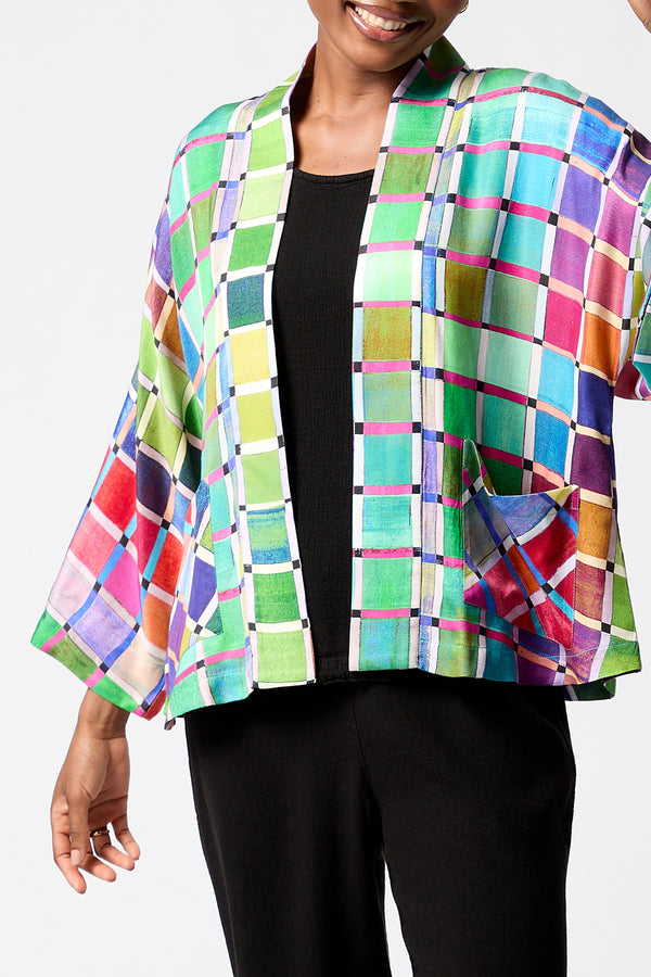 Stained Glass Printed Jacket