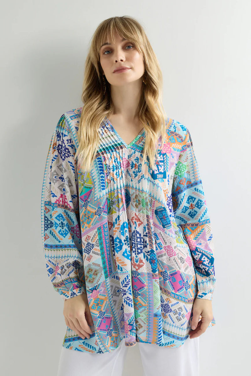 Modern Mosaic Patchwork Top