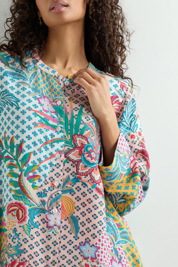 Botanical Patchwork Shirt