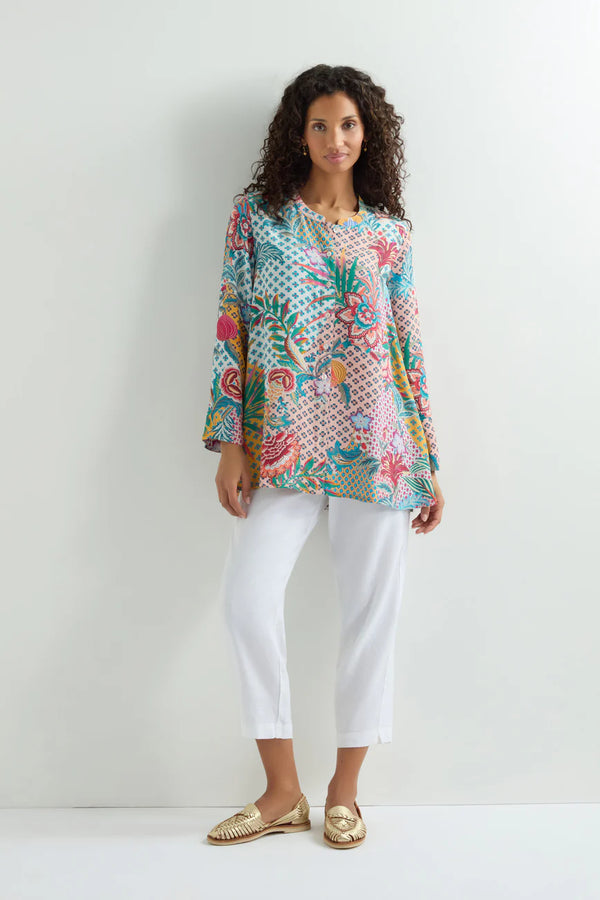 Botanical Patchwork Shirt