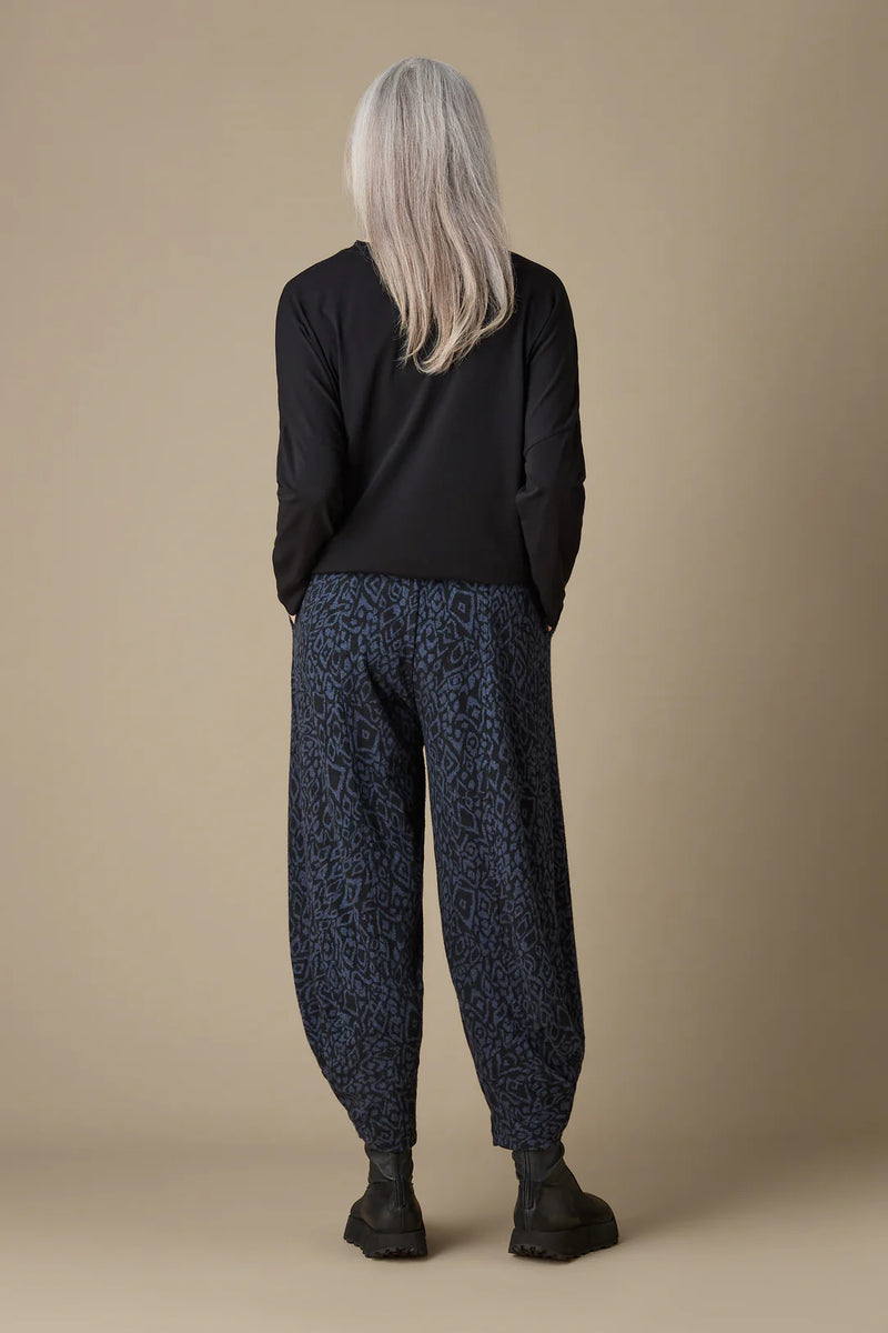 Ikat Soft Jersey Bubble Trousers