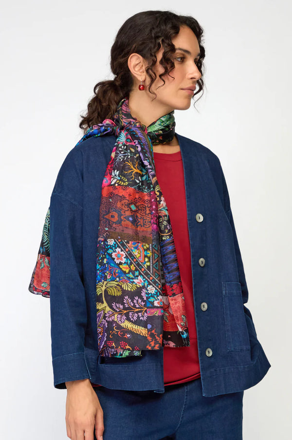 Winter Patcchwork  Scarf