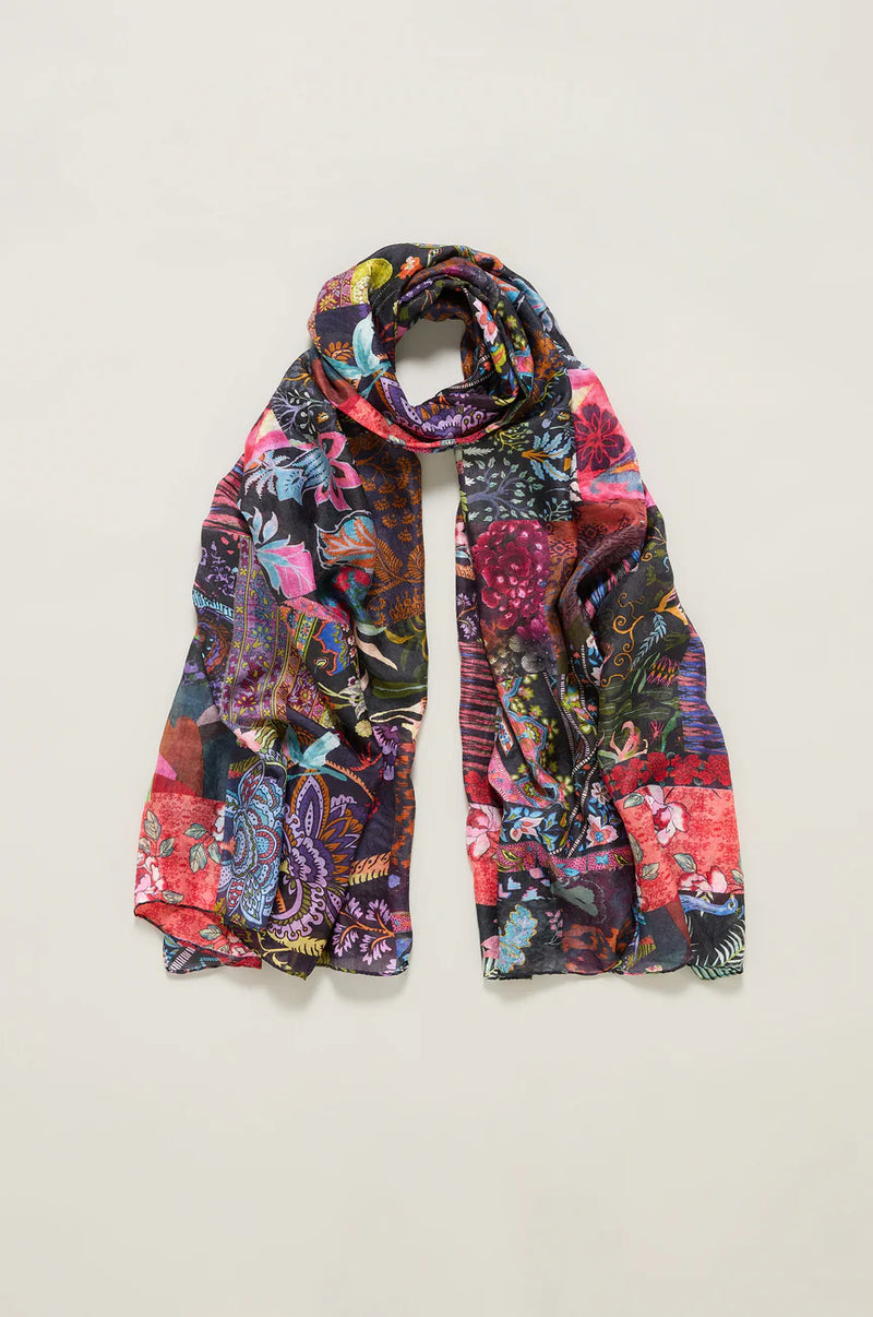 Winter Patcchwork  Scarf