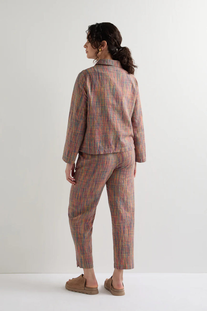 Space Dye Cross Hatch Jacket