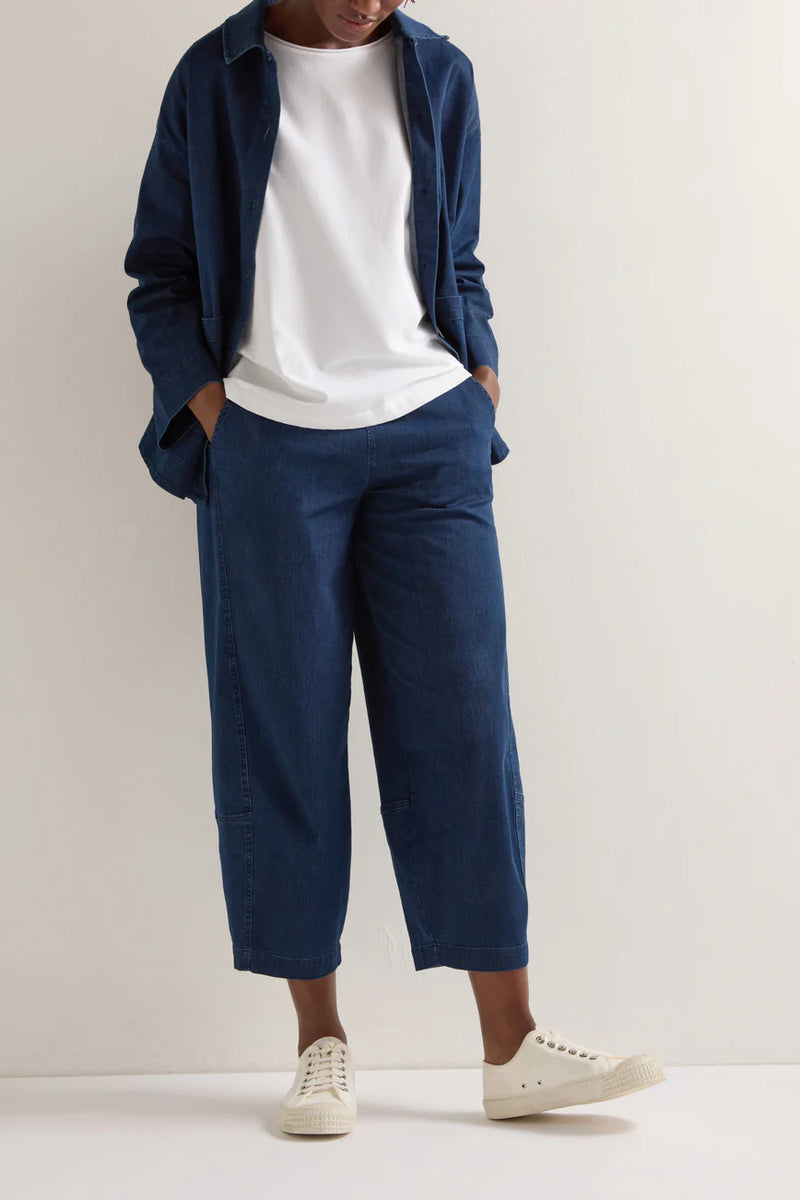 Stretch Denim Bubble Trousers