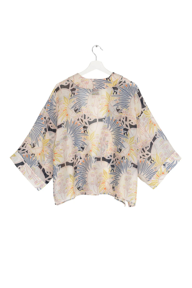 Deco Daisy Mauve Kimono