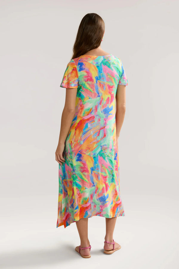Vibrant Watercolour Dress