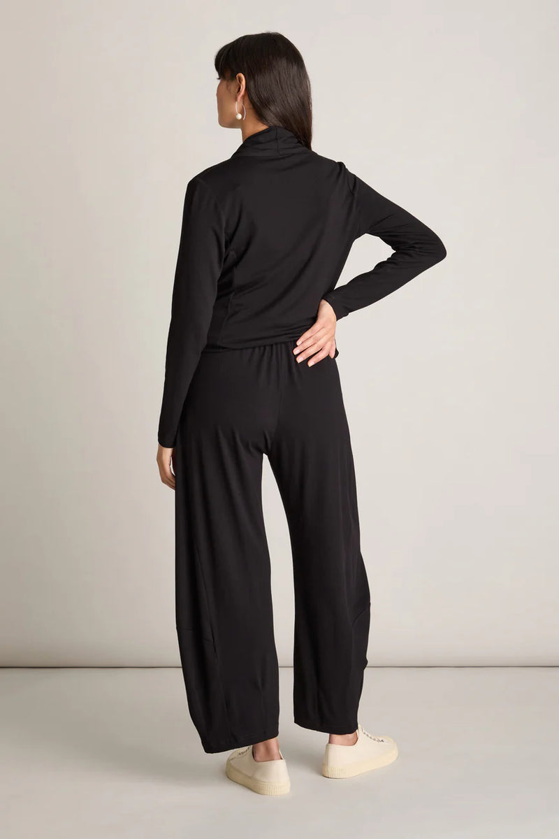Fluid Crepe Bubble Trousers