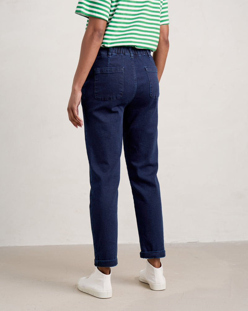 Dark Indigo Wash Waterdance Trousers