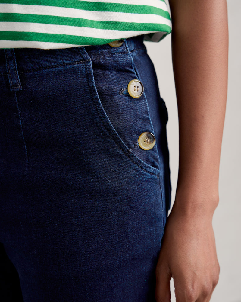 Dark Indigo Wash Waterdance Trousers