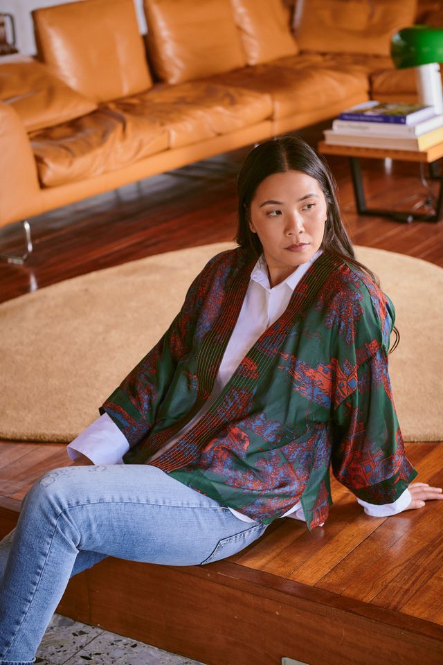 Pagoda Forest Kimono
