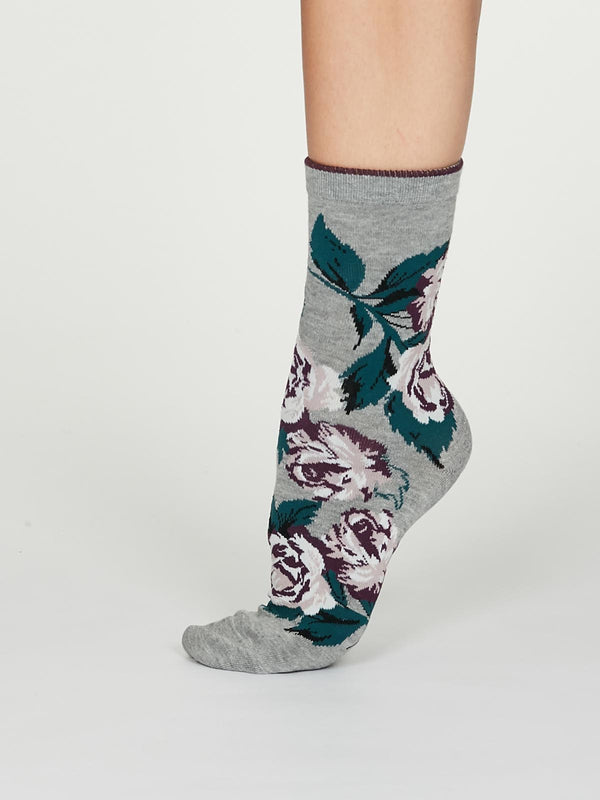 MARLE GREY ROSIE BAMBOO ANKLE SOCKS